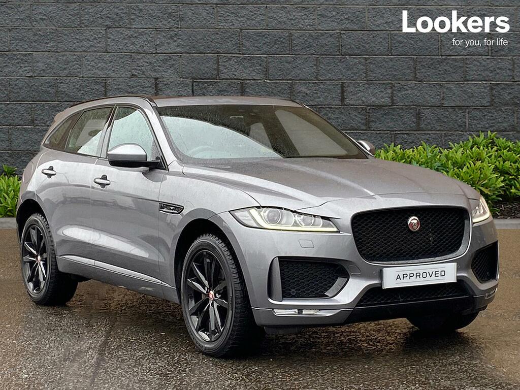 Compare Jaguar F-Pace 2.0D 180 Chequered Flag Awd SD69XZO Grey