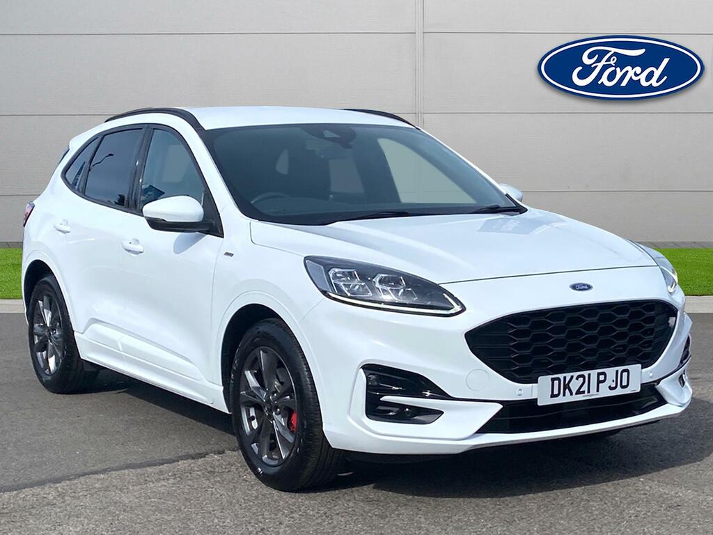 Compare Ford Kuga 1.5 Ecoboost 150 St-line Edition DK21PJO White