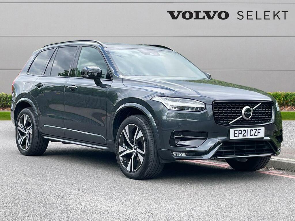 Compare Volvo XC90 2.0 B5d 235 R Design Awd Geartronic EP21CZF Grey