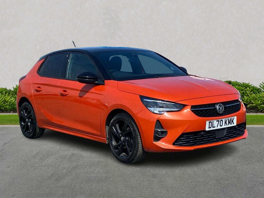 Compare Vauxhall Corsa 1.2 Turbo Sri Premium DL70KMK Orange