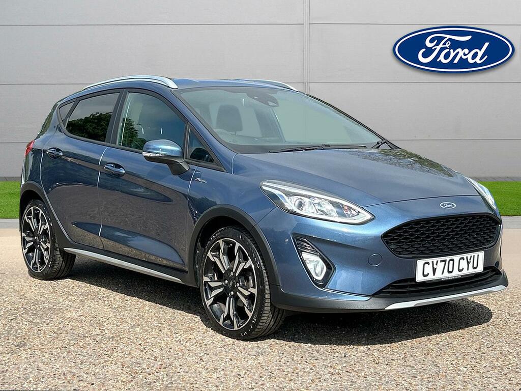 Compare Ford Fiesta 1.0 Ecoboost 125 Active X Edition CV70CYU Blue