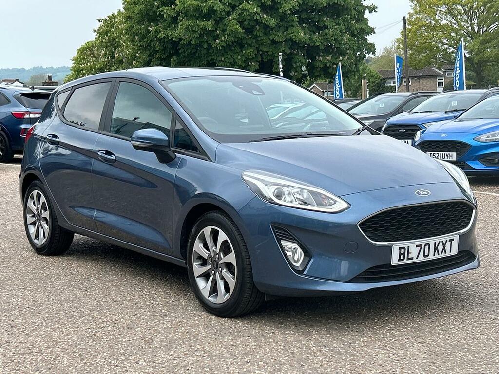 Compare Ford Fiesta 1.0 Ecoboost Hybrid Mhev 125 Trend BL70KXT Blue