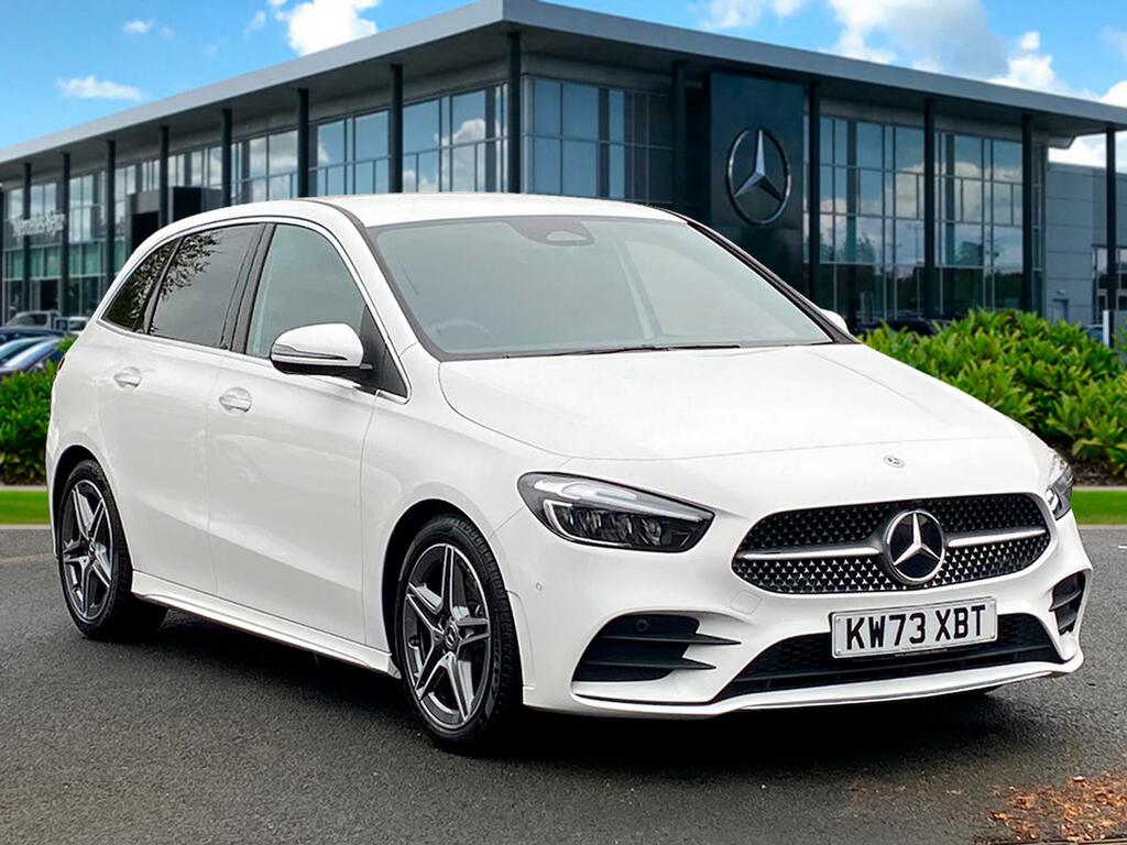 Compare Mercedes-Benz B Class B200 Amg Line Executive KW73XBT White