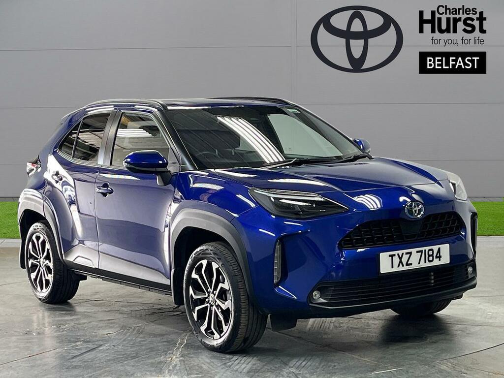 Compare Toyota Yaris Cross 1.5 Hybrid Design Cvt TXZ7184 Blue