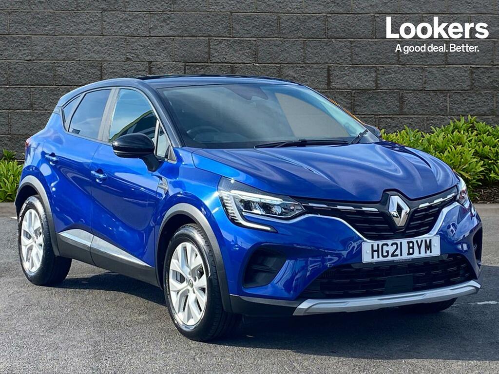 Compare Renault Captur 1.3 Tce 140 Iconic HG21BYM Blue