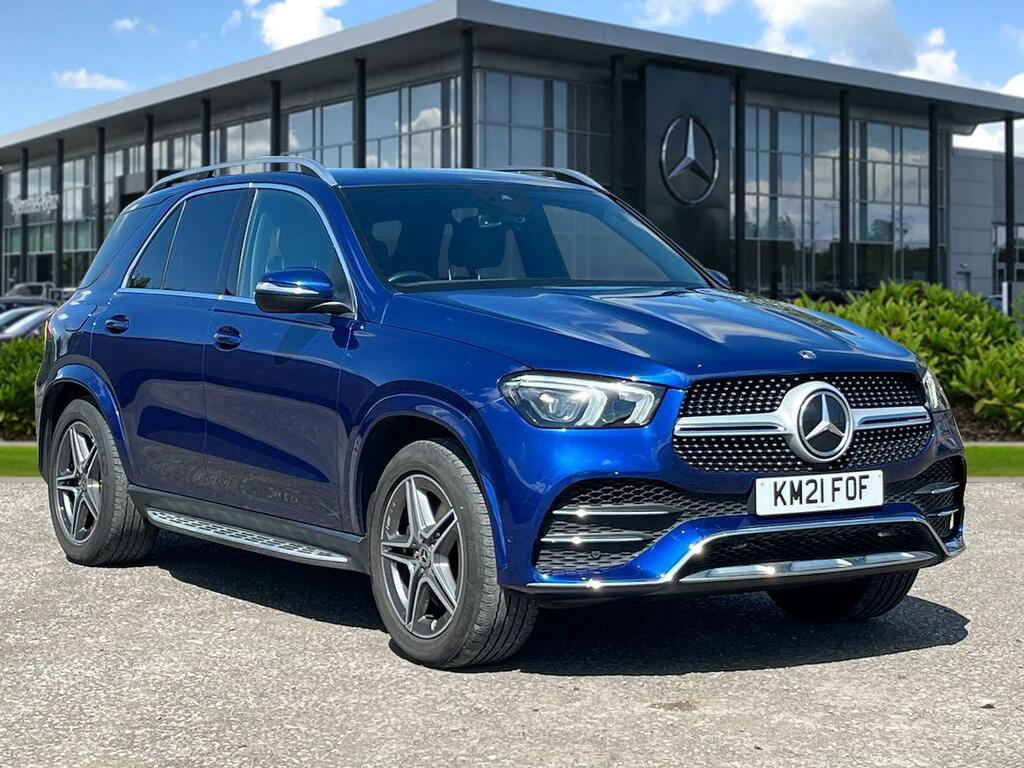 Compare Mercedes-Benz GLE Class Gle 400D 4Matic Amg Line 9G-tronic 7 Seat KM21FOF Blue