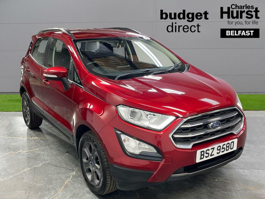 Compare Ford Ecosport 1.0 Ecoboost 125 Zetec BSZ9580 Red