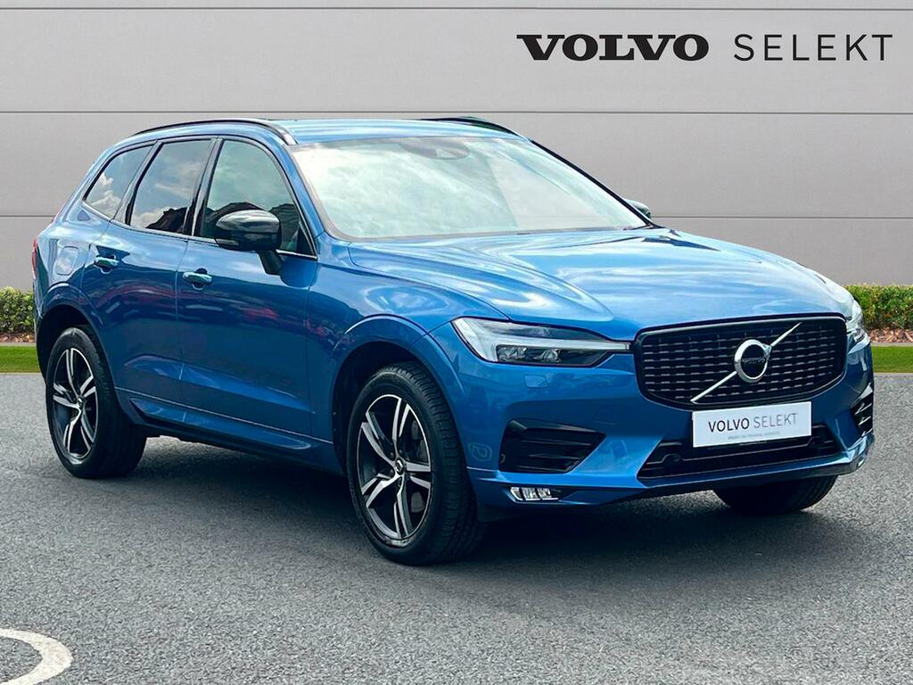 Compare Volvo XC60 2.0 B5p 250 R Design Awd Geartronic MD21XKW Blue