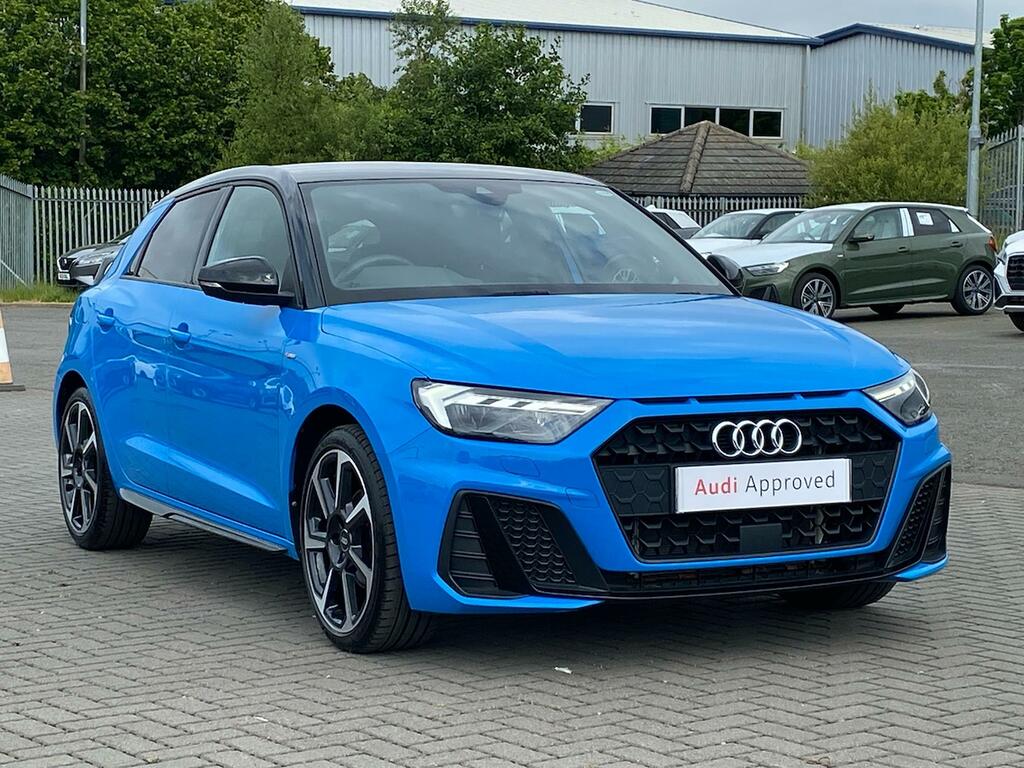 Compare Audi A1 30 Tfsi 110 Black Edition S Tronic ND71PPY Blue
