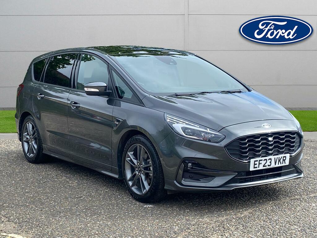 Compare Ford S-Max 2.5 Fhev 190 St-line Lux Pack Cvt EF23VKR Grey