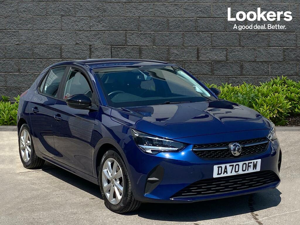 Compare Vauxhall Corsa 1.2 Se Premium DA70OFW Blue