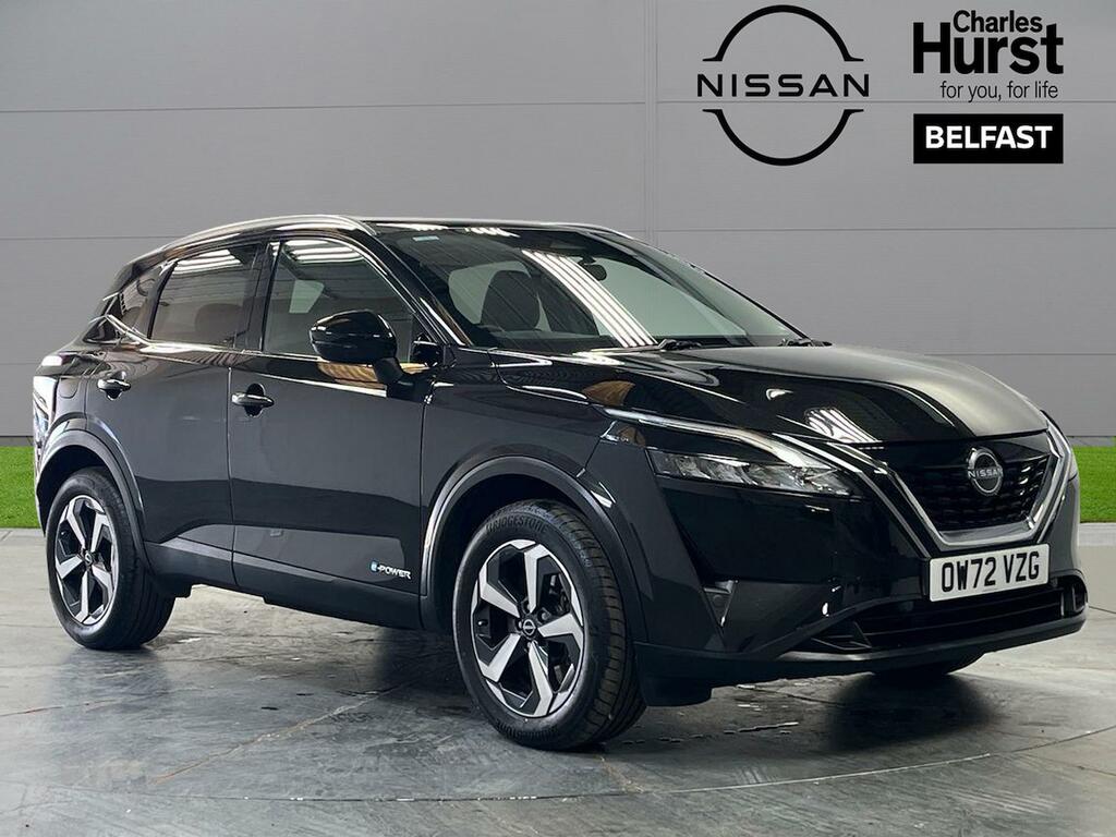 Compare Nissan Qashqai 1.5 E-power Acenta Premium OW72VZG Black