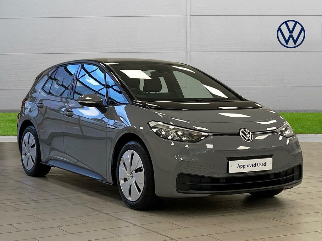 Compare Volkswagen ID.3 150Kw Life Pro Performance 58Kwh YE72GOX Grey