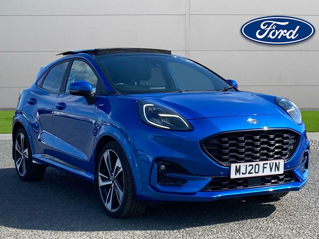 Compare Ford Puma St-line X First Edition Plus MJ20FVN Blue