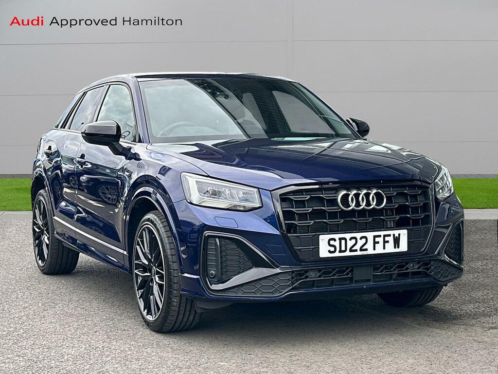 Compare Audi Q2 35 Tfsi Black Edition Cs SD22FFW Blue
