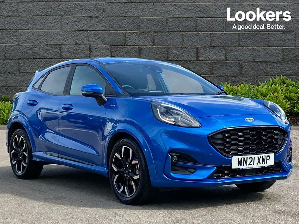 Compare Ford Puma 1.0 Ecoboost Hybrid Mhev 155 St-line X WN21XWP Blue
