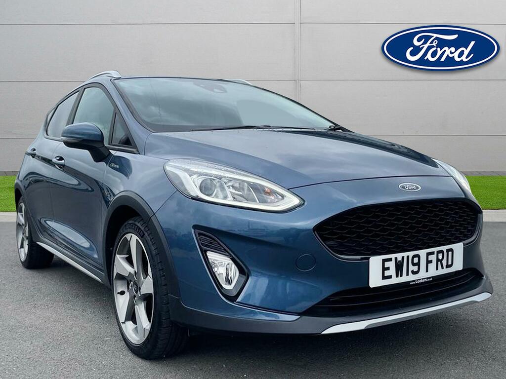 Compare Ford Fiesta 1.0 Ecoboost Active 1 EW19FRD Blue