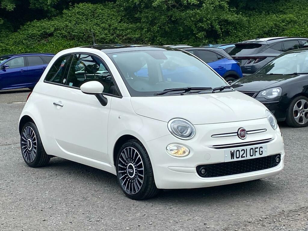 Compare Fiat 500 1.0 Mild Hybrid Launch Edition WO21OFG White