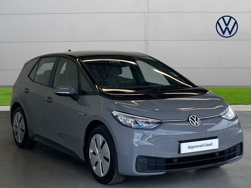 Compare Volkswagen ID.3 150Kw Life Pro Performance 58Kwh FE21ZSL Grey