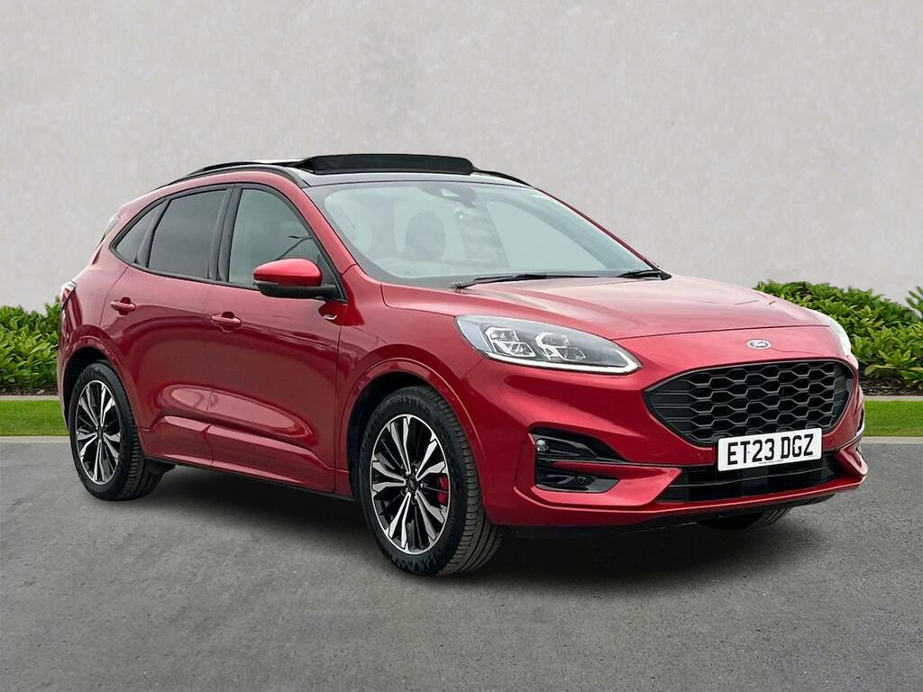Compare Ford Kuga 2.5 Phev St-line X Edition Cvt ET23DGZ Red