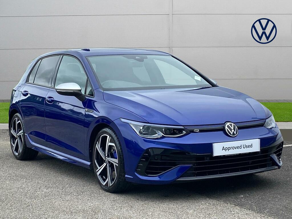 Compare Volkswagen Golf 2.0 Tsi 320 R 4Motion Dsg DE21KHJ Blue