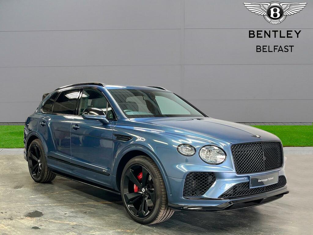 Compare Bentley Bentayga 3.0 V6 Hybrid SGZ5938 Blue