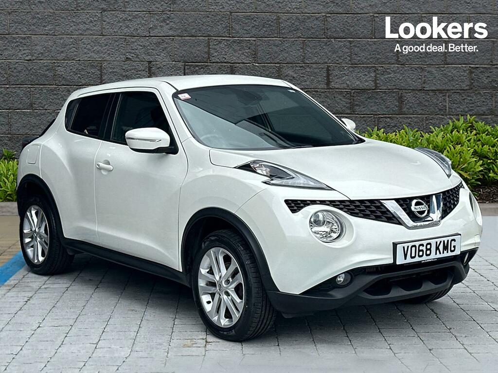 Compare Nissan Juke 1.5 Dci N-connecta VO68KMG White