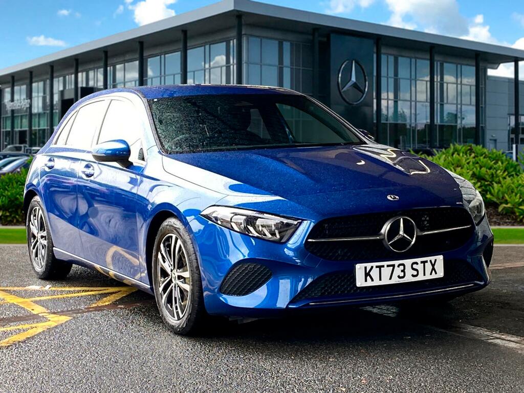 Compare Mercedes-Benz A Class A200d Sport Executive KT73STX Blue