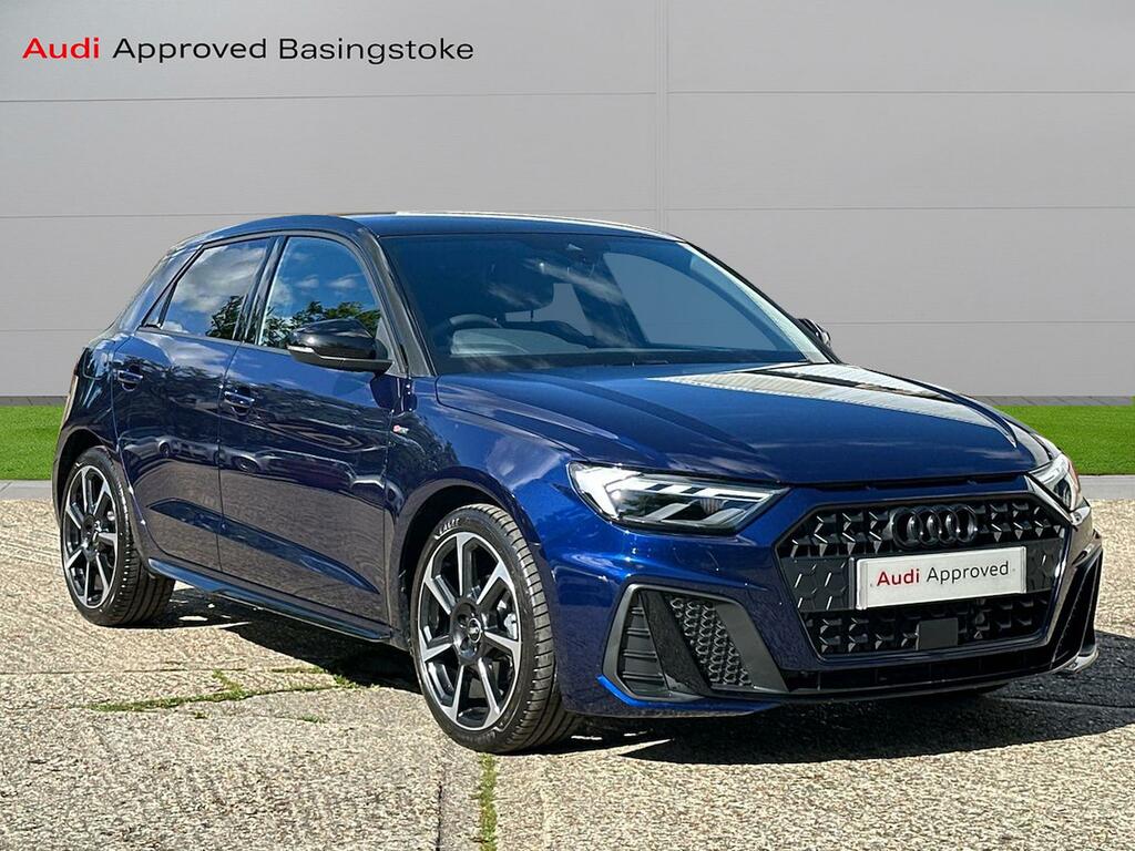 Compare Audi A1 30 Tfsi 110 Black Edition S Tronic RK24OAX Blue