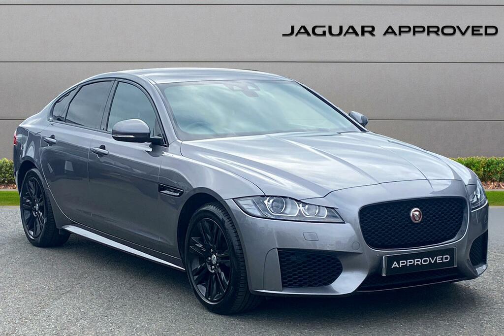 Compare Jaguar XF Chequered Flag HX20YLO Grey
