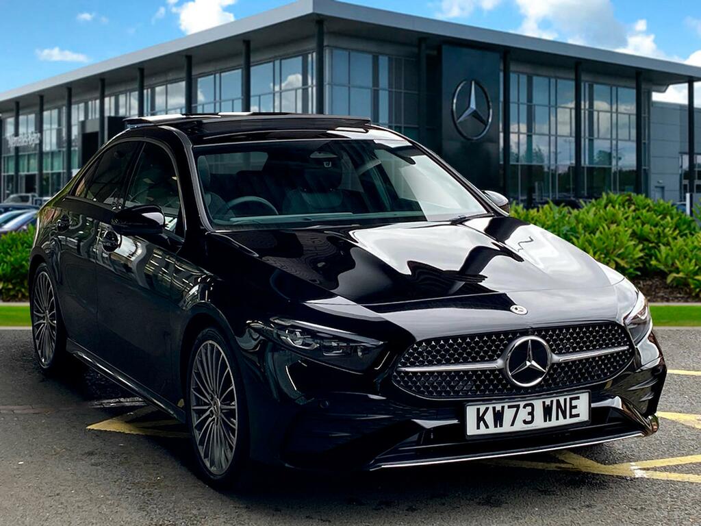 Compare Mercedes-Benz A Class A200 Amg Line Premium Plus KW73WNE Black