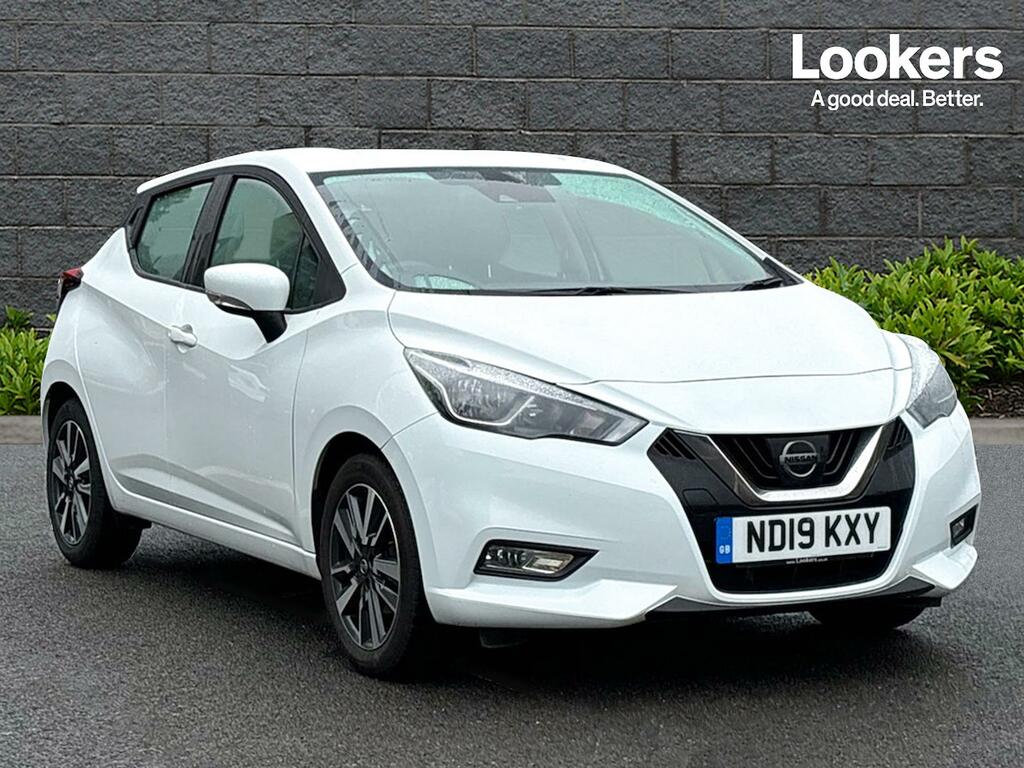 Compare Nissan Micra 1.0 Ig 71 Acenta ND19KXY White