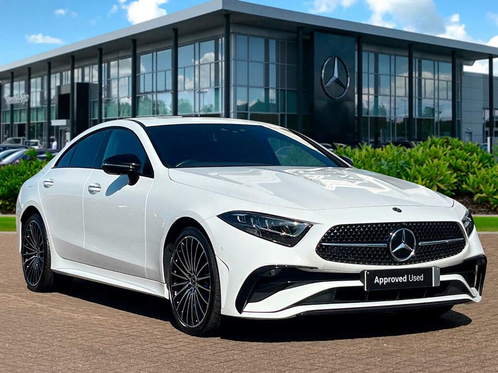 Compare Mercedes-Benz CLS Cls 300D 4Matic Amg Line Ngt Ed Pr 9G-tronic LB22GZX White