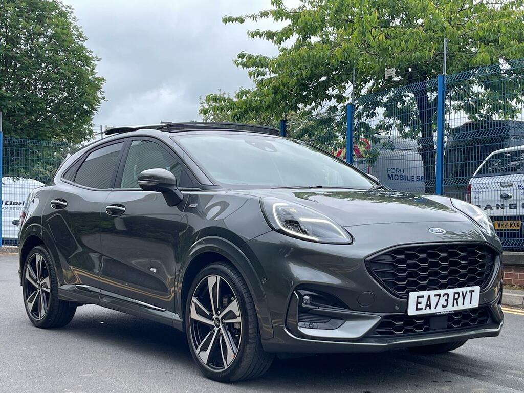 Compare Ford Puma 1.0 Ecoboost Hybrid Mhev St-line X Dct EA73RYT Grey