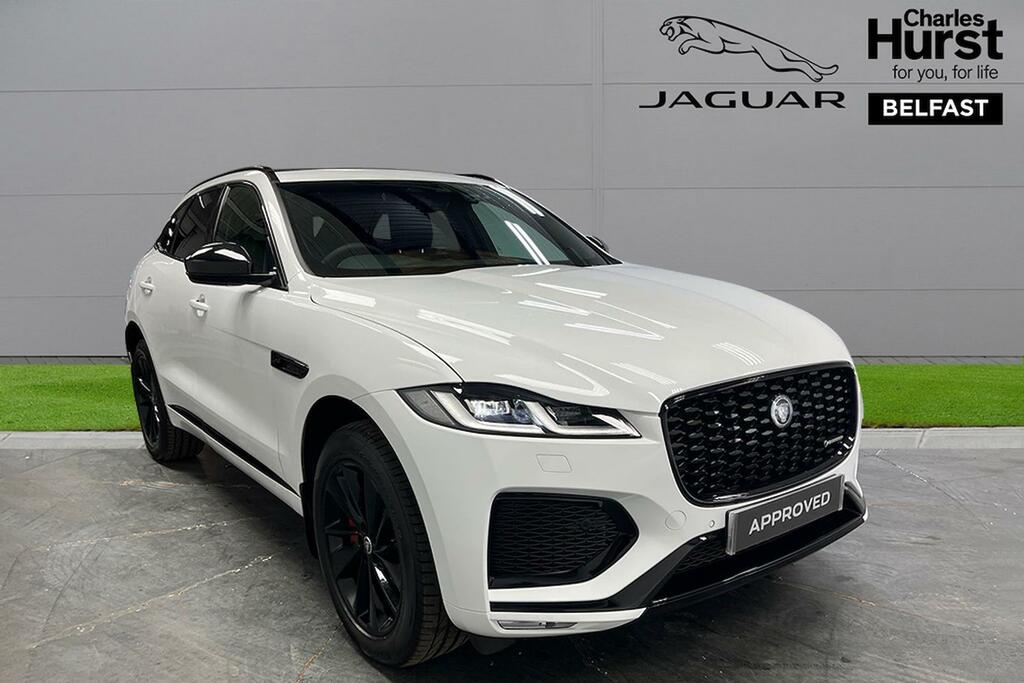 Compare Jaguar F-Pace 2.0 D200 R-dynamic Se Black Awd AVZ9746 White