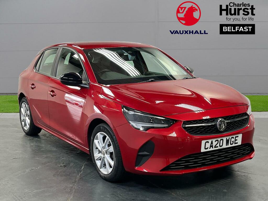 Compare Vauxhall Corsa Se Premium CA20WGE Red