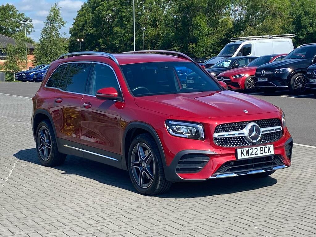 Compare Mercedes-Benz GLB Class Glb 200 Amg Line Premium KW22BCK Red