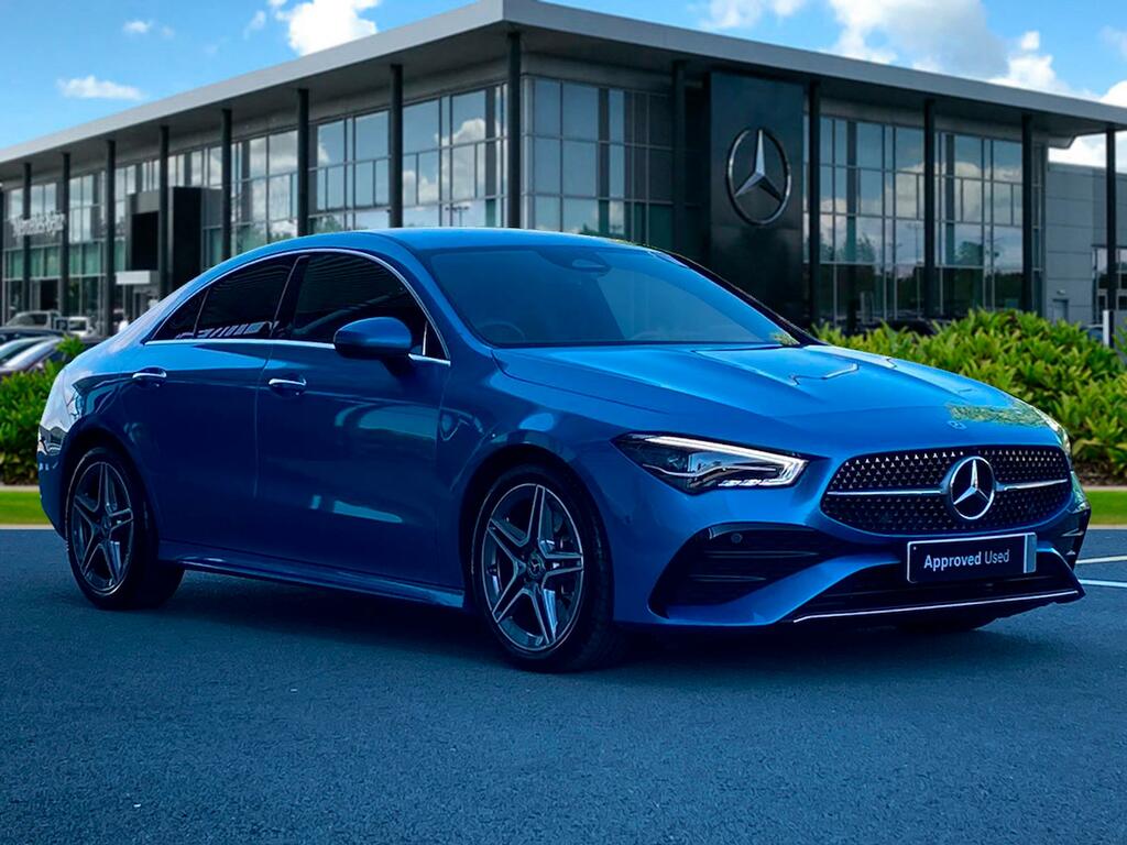 Compare Mercedes-Benz CLA Class Cla 200 Amg Line Executive Tip GY73XCF Blue