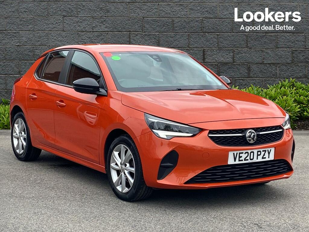 Compare Vauxhall Corsa 1.2 Se VE20PZY Orange