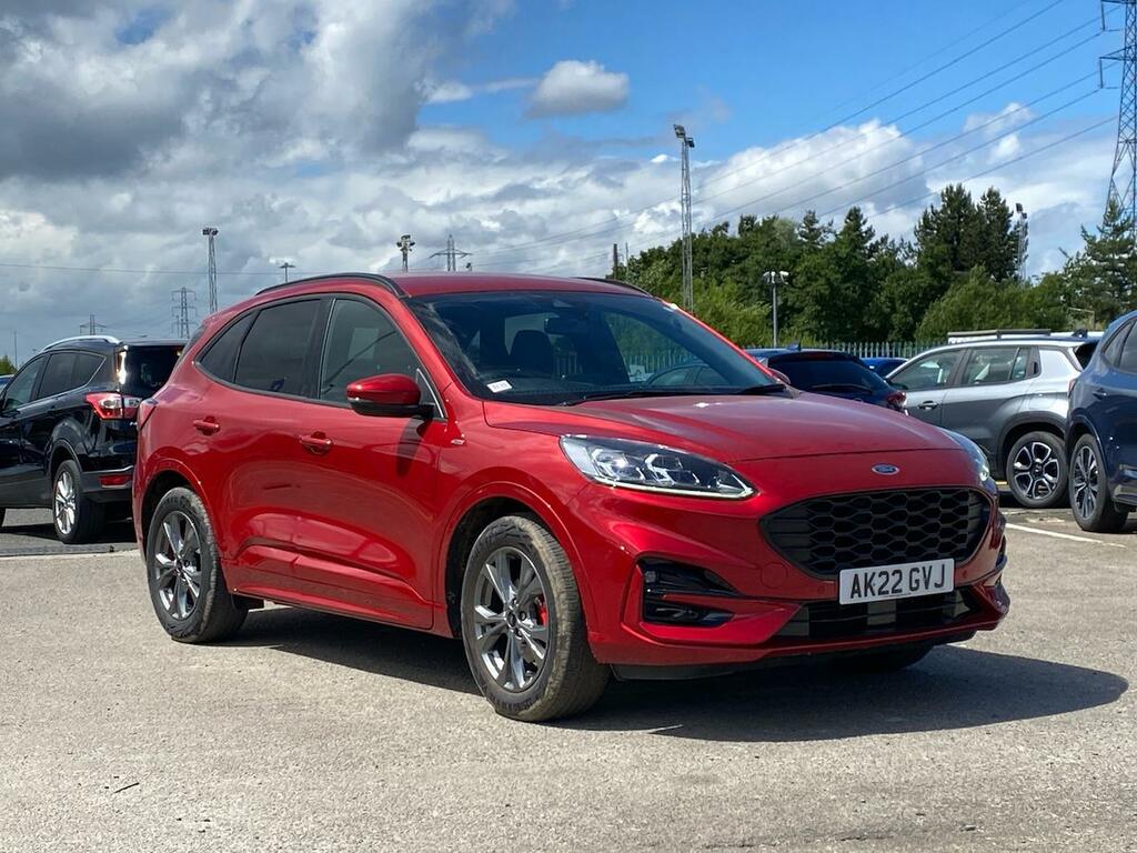 Compare Ford Kuga 1.5 Ecoboost 150 St-line Edition AK22GVJ Red