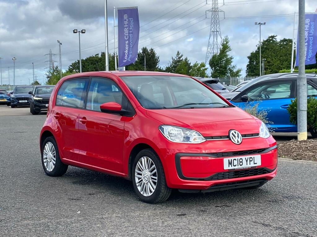 Compare Volkswagen Up 1.0 Move Up MC18YPL Red