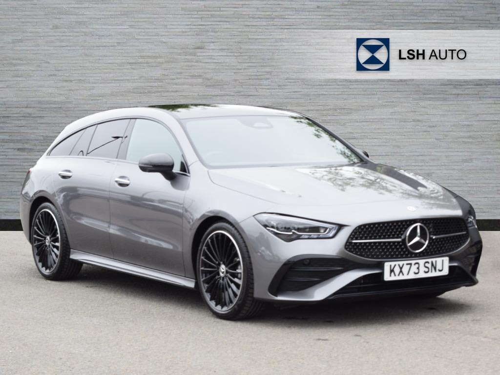 Compare Mercedes-Benz CLA Class Cla 180 Amg Line Premium Plus Tip KX73SNJ Grey