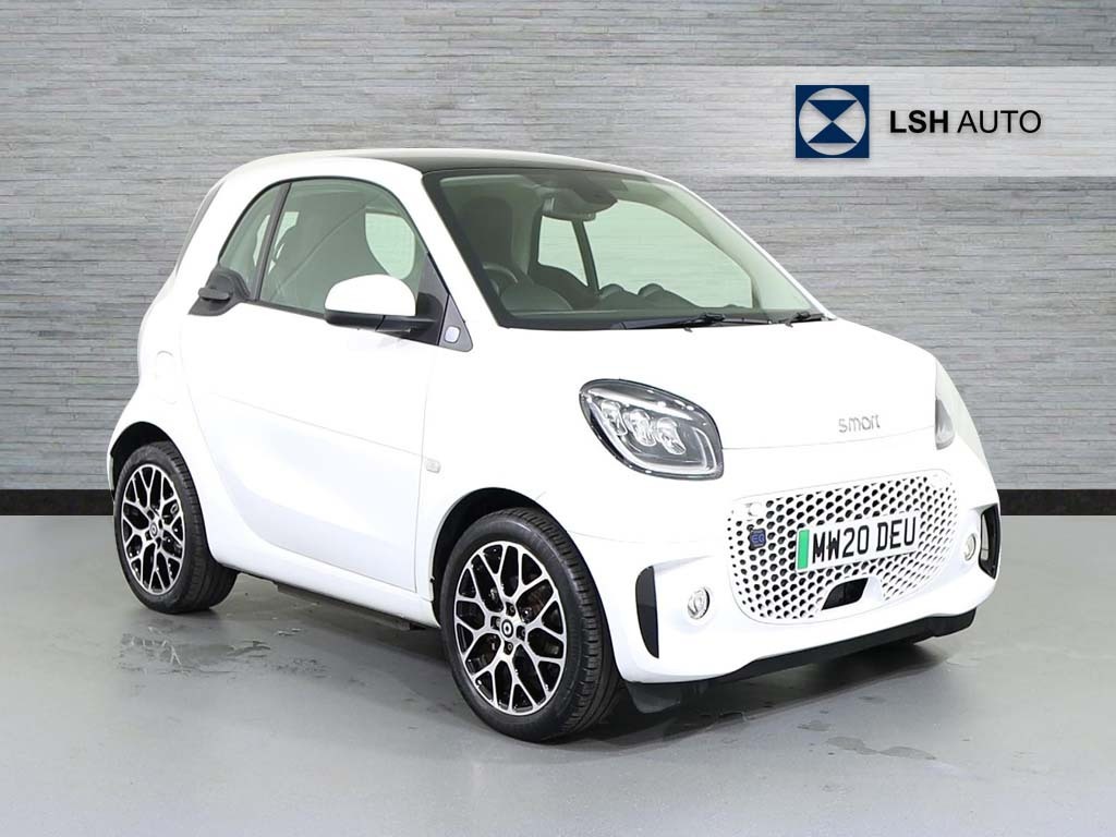 Smart Fortwo Coupe 60Kw Eq Prime Exclusive 17Kwh 22Kwch White #1
