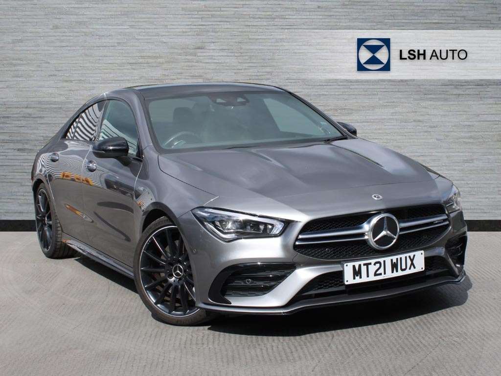 Compare Mercedes-Benz CLA Class Cla 35 Premium Plus 4Matic Tip MT21WUX Grey