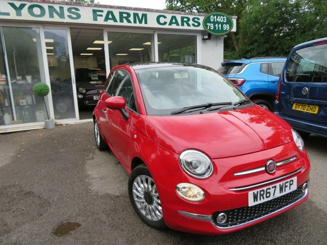 Compare Fiat 500 500 Lounge WR67WFP Red