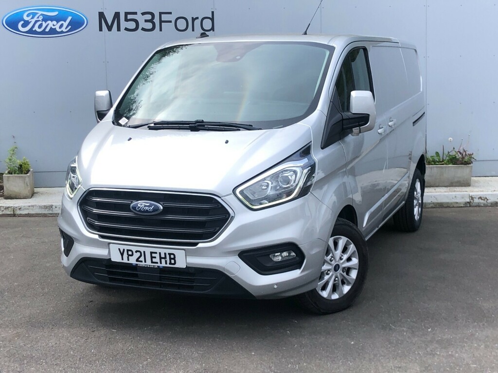 Compare Ford Transit Custom 2.0 Ecoblue 130Ps Low Roof Limited Van YP21EHB Silver