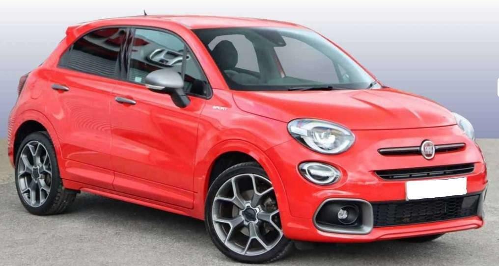 Compare Fiat 500X 500X Sport S-a VK69YPE Red