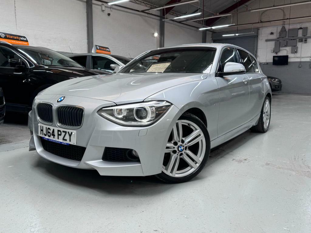 Compare BMW 1 Series 2.0 118D M Sport Euro 5 Ss HJ64PZY Silver
