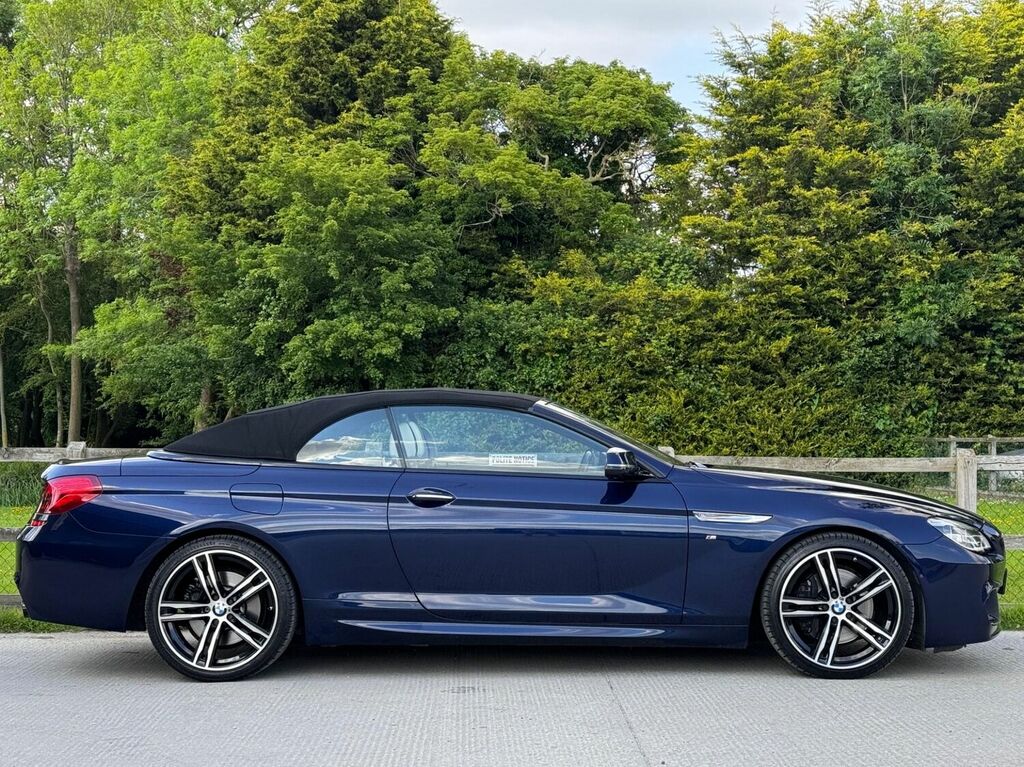 Compare BMW 6 Series Convertible 3.0 640D M Sport Euro 6 Ss SL18VXF Blue
