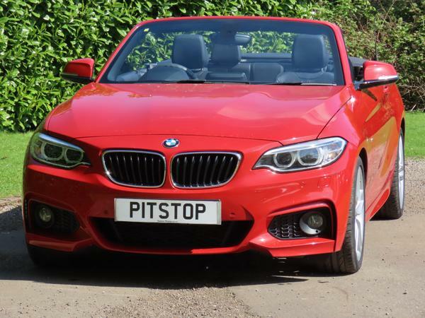 Compare BMW 2 Series 220D 2.0 M Sport YK65DSO Red